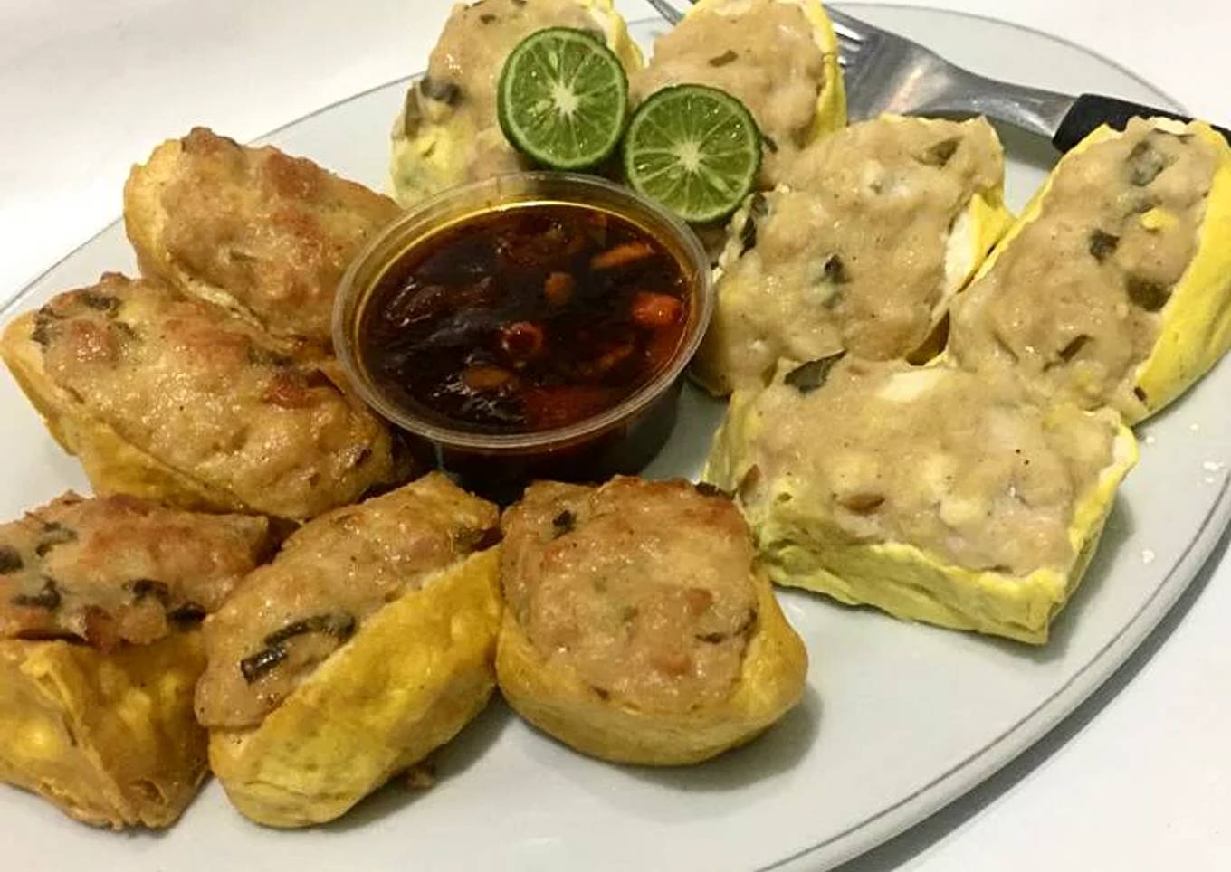 🍣🥢Bakso tahu goreng/kukus (daging ayam)