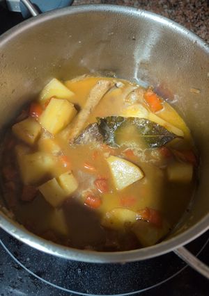 Una foto de Patatas con costilla de la mamá