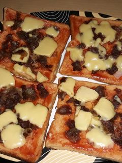 Foto resep Pizza roti tawar happycall