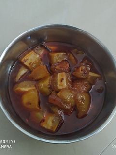 કાચી કેરી નું શાક રેસીપી મુખ્ય ફોટો