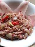 Sambel kecicang (kecombrang)