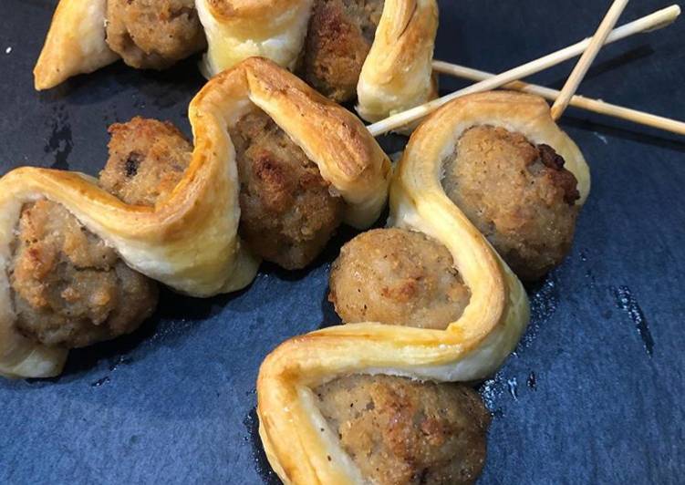 Spiedini di polpette