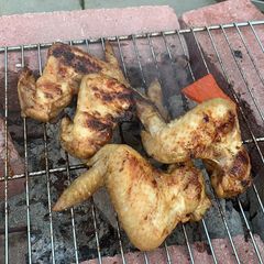 A picture of Singapore BBQ Chicken Wing (overnight marinate).