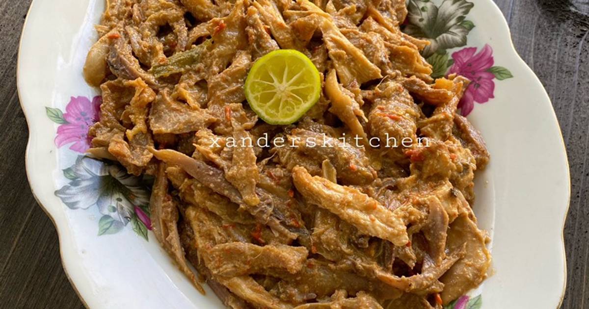 Resep Ayam Suwir Kondangan Wajib Recook Oleh Xander S Kitchen Cookpad