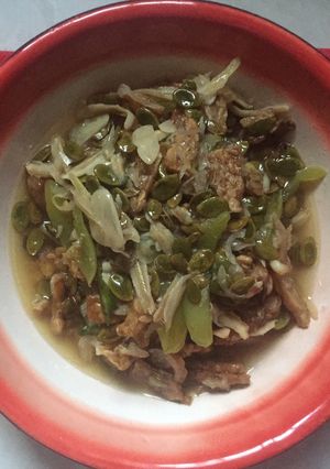 Foto resep Tumis Teri dengan Tempe & Lamtoro/Pete Cina