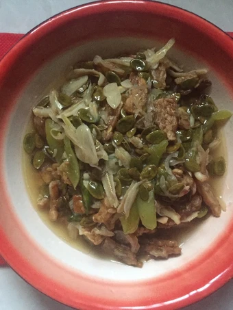 Cara Gampang Membuat Resep Tumis Teri dengan Tempe &amp; Lamtoro/Pete Cina yang Bisa Manjain Lidah Anti Ribet, Bikin Ngiler