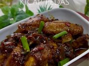Gambar resepi ayam kicap pedas