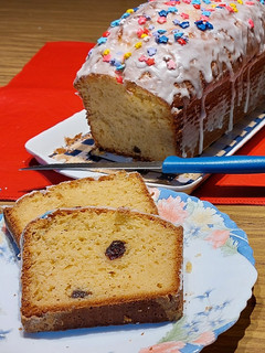Una foto de Budín de mandarinas rápido y fácil