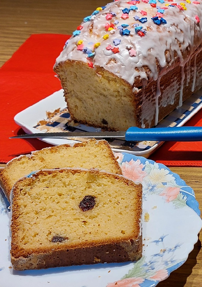 Una foto de Budín de mandarinas rápido y fácil