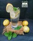 Es Gula Jeruk Nipis khas Resto Khas Bali
