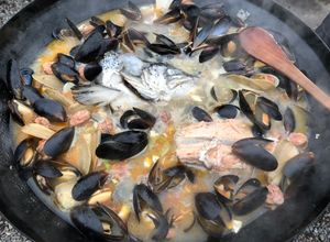 Una foto de Mariscos al disco
