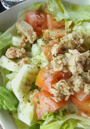 A picture of Calabrian-Style Mixed Tomato Salad (Type 2).
