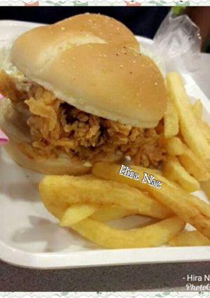 A picture of Zinger Burger.