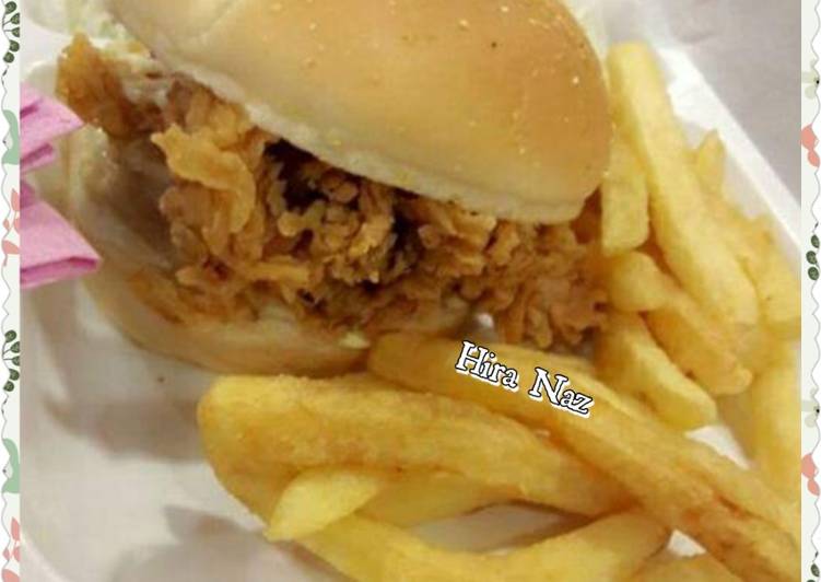 Recipe of Favorite Zinger Burger