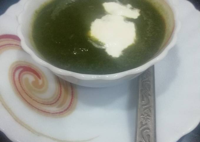 Recipe of Homemade Spinach Soup