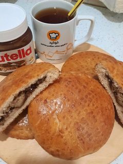 عکسی از دستور کلوچه موز شکلاتی