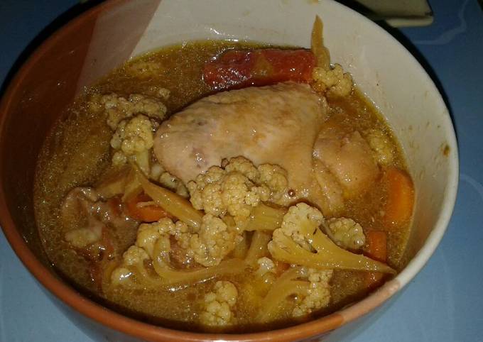 Resep Bistik Ayam &amp; kembang kol yang Enak
