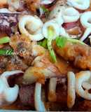 Mực xào nước mắm