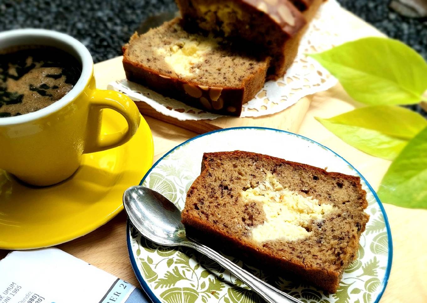 215. Banana Cake with Cream cheese