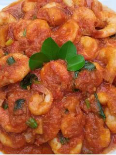 Foto resep Udang saos padang