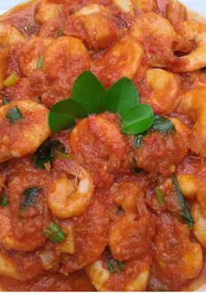 Foto resep Udang saos padang