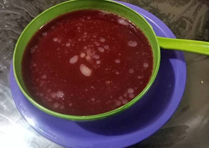 Recipe of Homemade Chukadar aur gajar ka soup