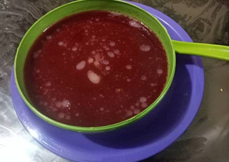 Chukadar aur gajar ka soup