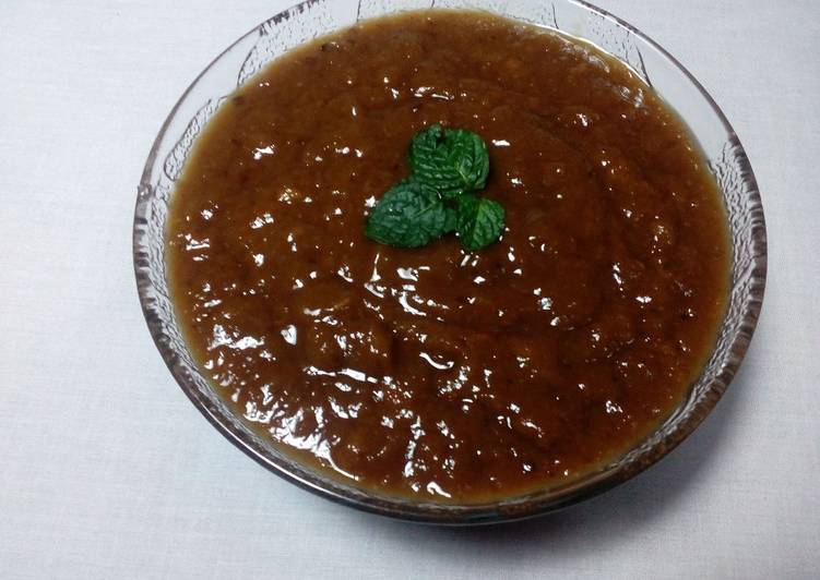 Steps to Make Super Quick Homemade Tamarind and apricot sauce