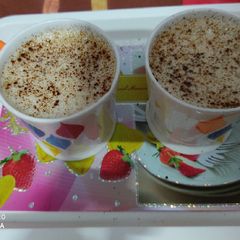 A picture of Hot coffee.