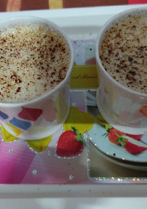 A picture of Hot coffee.