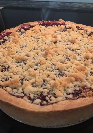 Német Morzsasütemény (Streuselkuchen) recept fotója