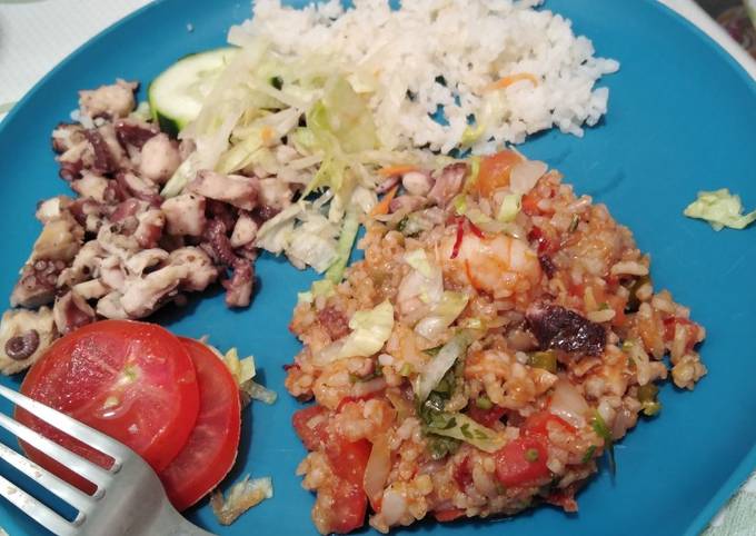 Arroz Con Camarones Receta De GERARDO CARLOS O,K.1 🇲🇽.... 🇱🇺- Cookpad