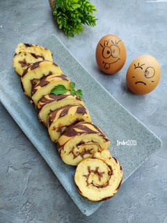 Foto resep Bolu Gulung Ekonomis : Metode All In One Oven Tangkring
