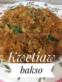 Foto resep Kwetiau Bakso