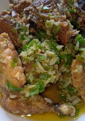 Foto resep Ayam cabe ijo podomoro