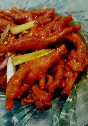 Foto resep Ceker legit pedas