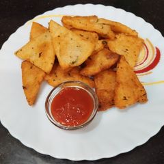 A picture of Jackfruit Flour Nachos.