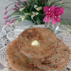 A picture of Ragi sattva pancake.