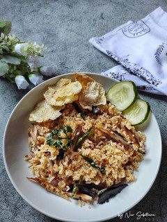 Foto resep Tumis Nasi Ikan Cue Tongkol