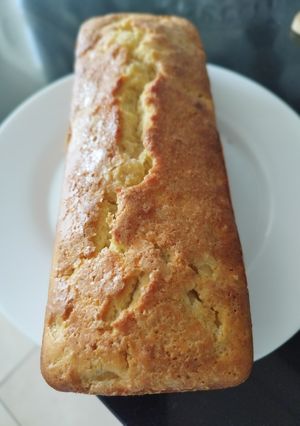 Una foto de Budín de Manzana