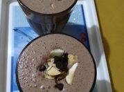 A picture of choco lassi