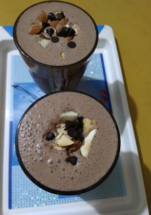A picture of Chocolate Lassi.