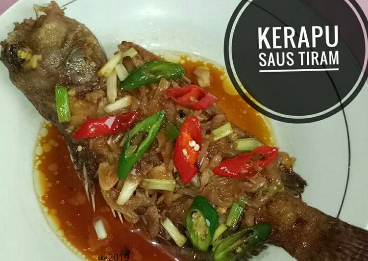 Kerapu saus tiram