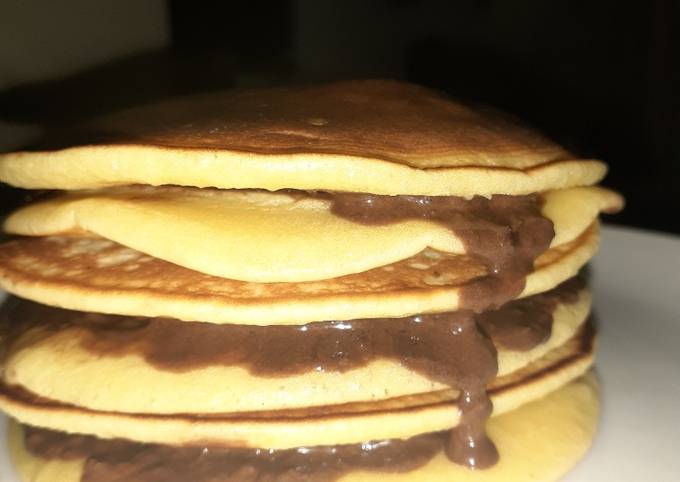 Dorayaki atau pancake simple dan mudah