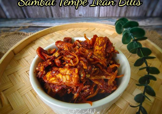 Resipi Sambal Tempe Ikan Bilis Oleh Fz Adzlin Cookpad