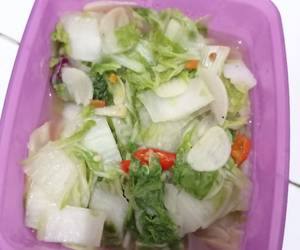 Masakan Populer Tumis Sawi Putih ala anak kost Enak dan Sehat