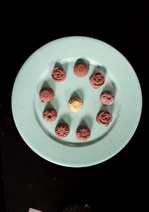 Una foto de Bombones de chocolate