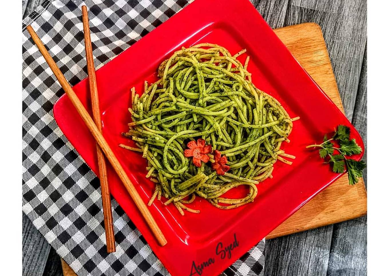 Herbs Spaghetti Salad