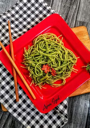 A picture of Herbs Spaghetti Salad.