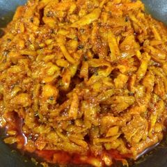 A picture of Turmeric pickle.